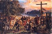 Jan Matejko Christianization of Poland A.D. 965. Spain oil painting artist